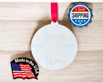 3.3" Sublimation Holiday Ornament: Benelux Hardboard Blank