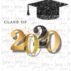 Graduación Archivo Digital PNG Diseños, Descarga Digital, Descarga de diseño de sublimación, Graduación 2020, Graduación, Impresión Digital