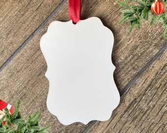 Unisub Benelux Hardboard Ornament Blank: Sublimation Ready