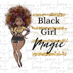 Black Girl Magic, Black Woman PNG, Black Woman Afro Hairstyle Diva, Afro lady woman, Black Woman Clip art, African American Clipart