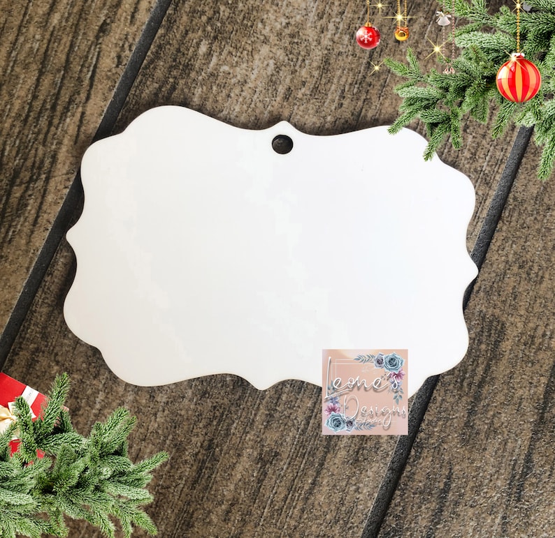 Sublimation Holiday Ornament Blanks Benelux Hardboard Etsy Australia