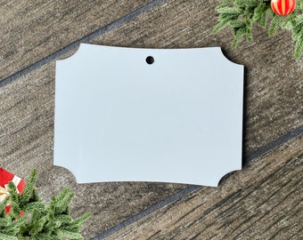 Unisub Benelux Hardboard Ornament Blank: Ready to Sublimate