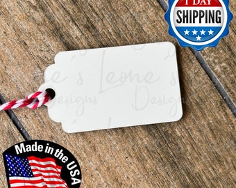 Sublimation Holiday Ornament Gift Tag: Benelux Hardboard Blank