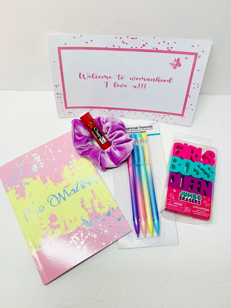 First Period Gift Box for Teen Personalized Gift Box for Etsy