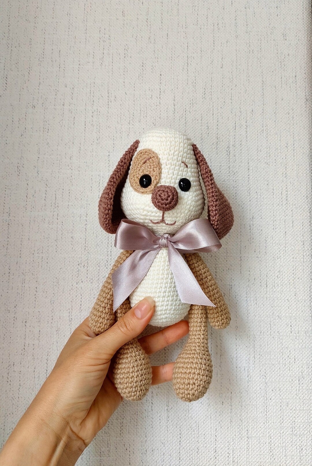 Crochet Dog Amigurumi Puppy Crochet Dog Toy Handmade Puppy Toy Dog