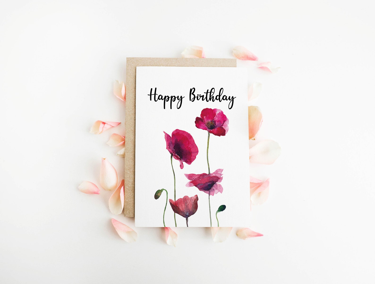 birthday card printable birthday card for her printable etsy