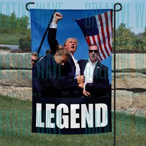 Trump 2024 LEGEND Garden Flag 12x18