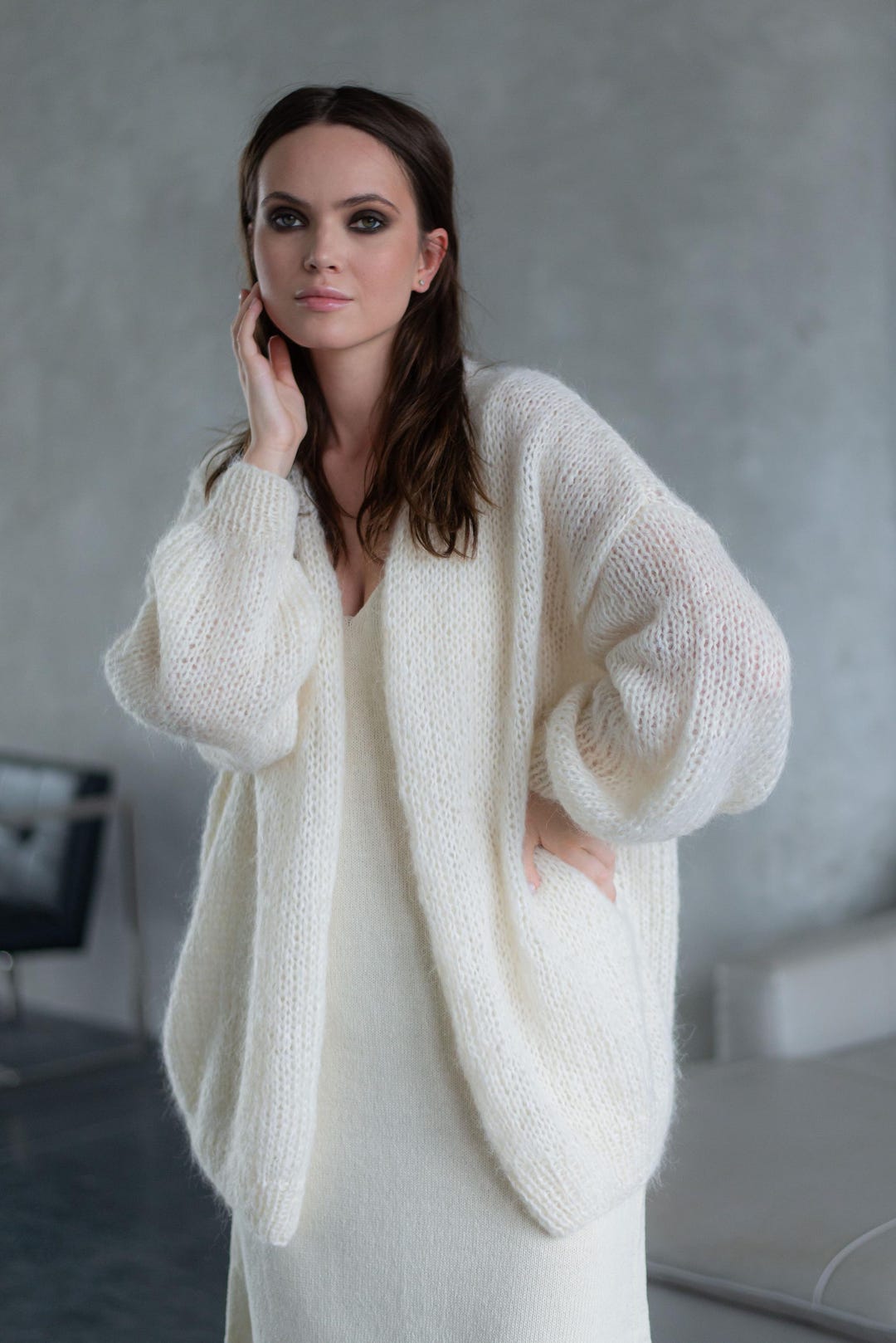 Maurey Oversized Cardigan For Women - Cozy Soft Knit, Sustainable Easy Care, Everyday Comfort main image 0