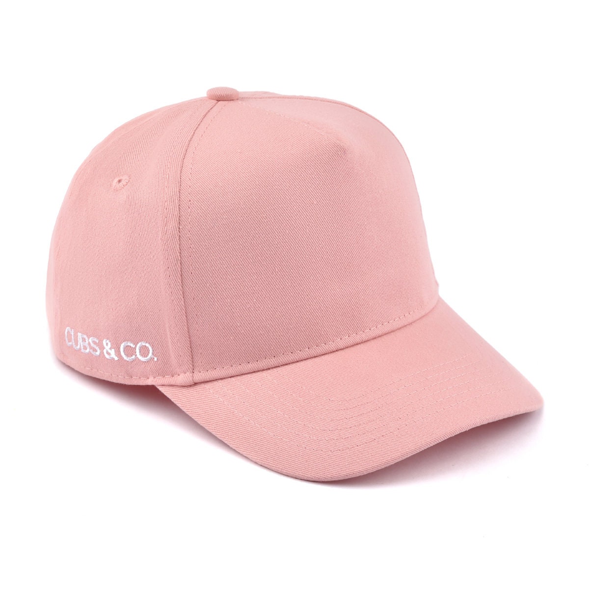 Pink Baseball Cap Matching Baby Toddler Kids Adults Sizes