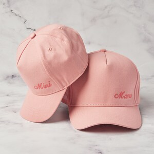 MAMA Pink Hat | Baseball Cap | Snapback Hat | Matching Mum & Daughter outfit | Pink Hat | Gift Idea | Birthday Present Idea