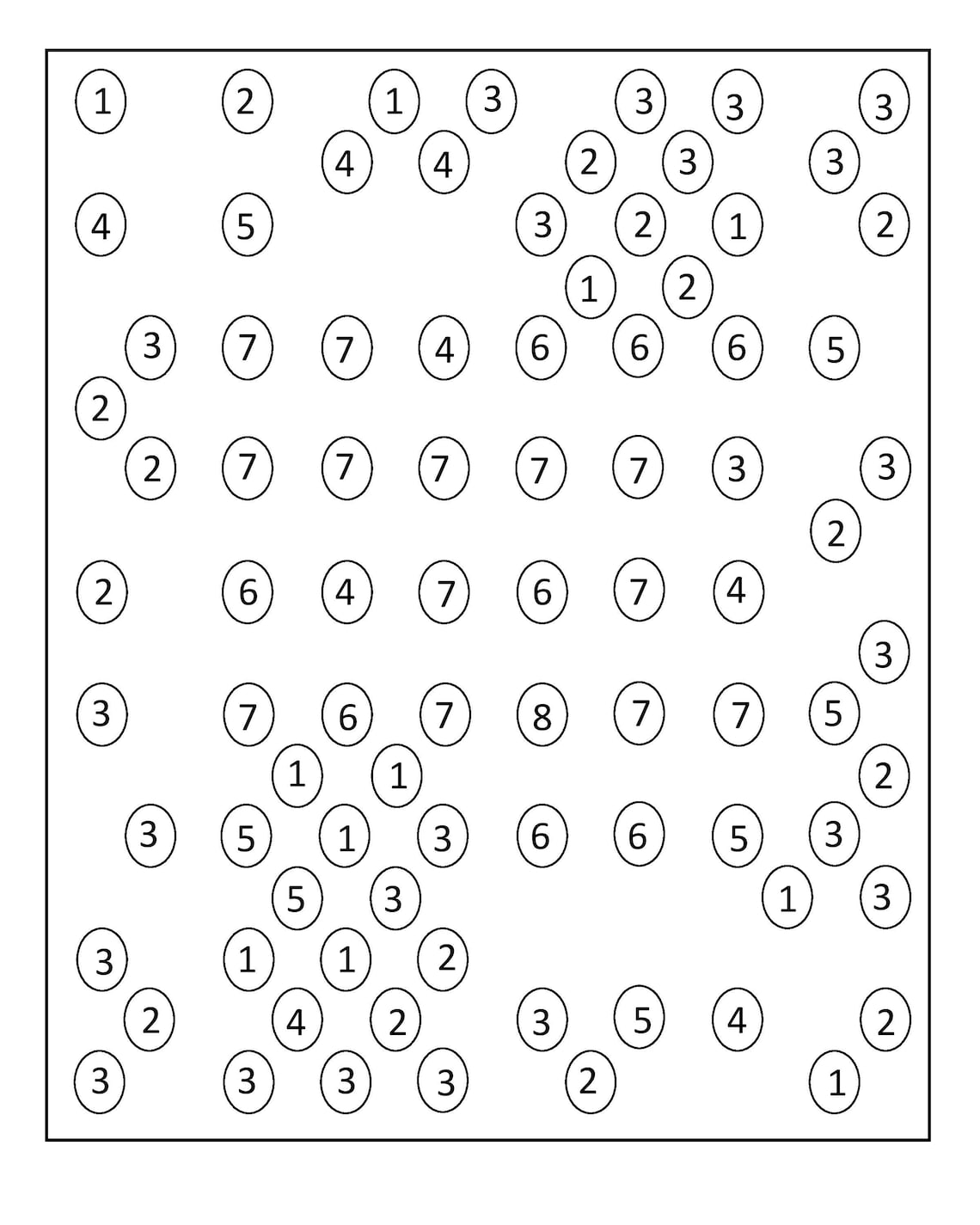 Hashi Bridges Puzzles PDF Printable Easy to Hard With Solutions Instant Hashi Bridges Puzzles PDF Printable Easy to Hard With Solutions Instant