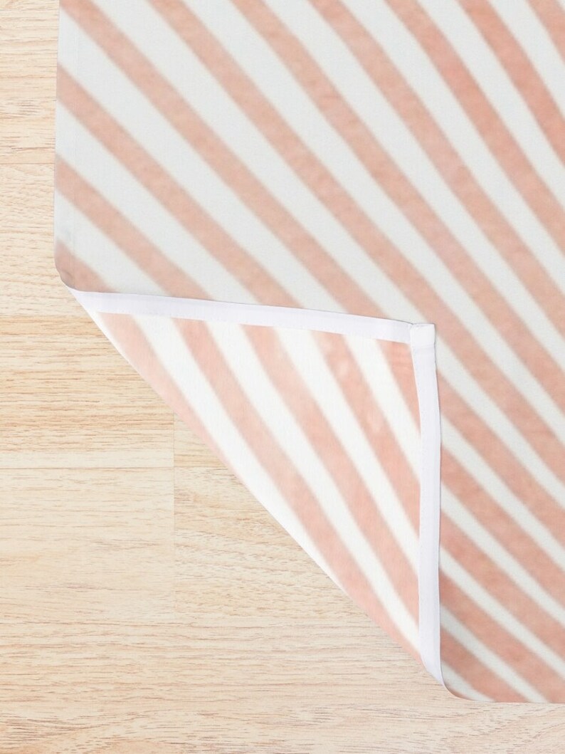 Orange sunset abstract boho shower curtain bohemian shower Etsy