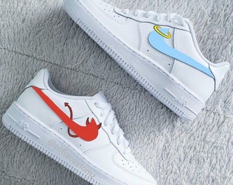 nike devil and angel shoes