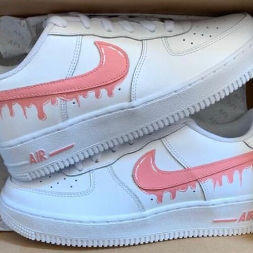 custom air force 1 blue drip