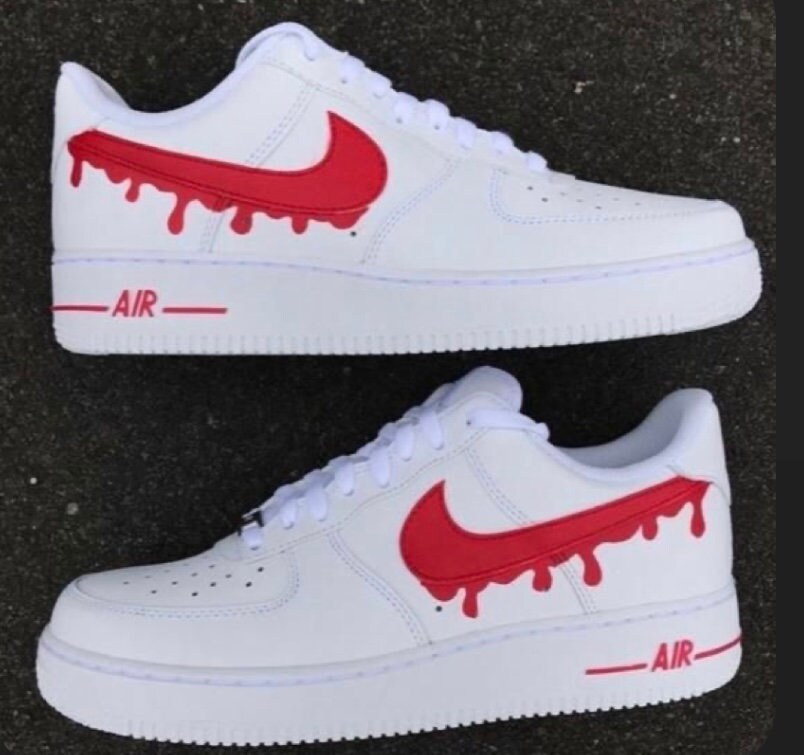 airforce 1s red