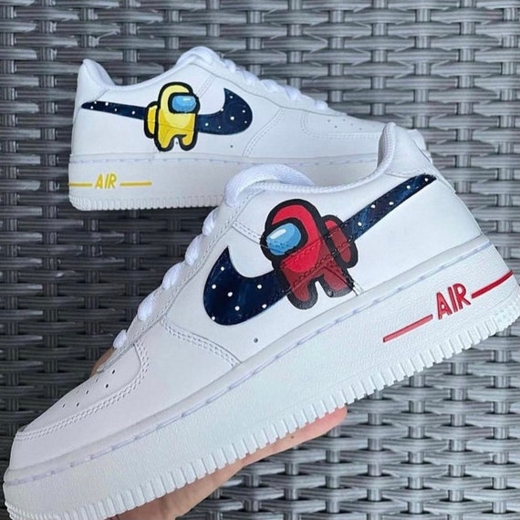 Custom Air Force 1 Among Us Video Game Sneaker Shoe Trainers | Etsy Ireland