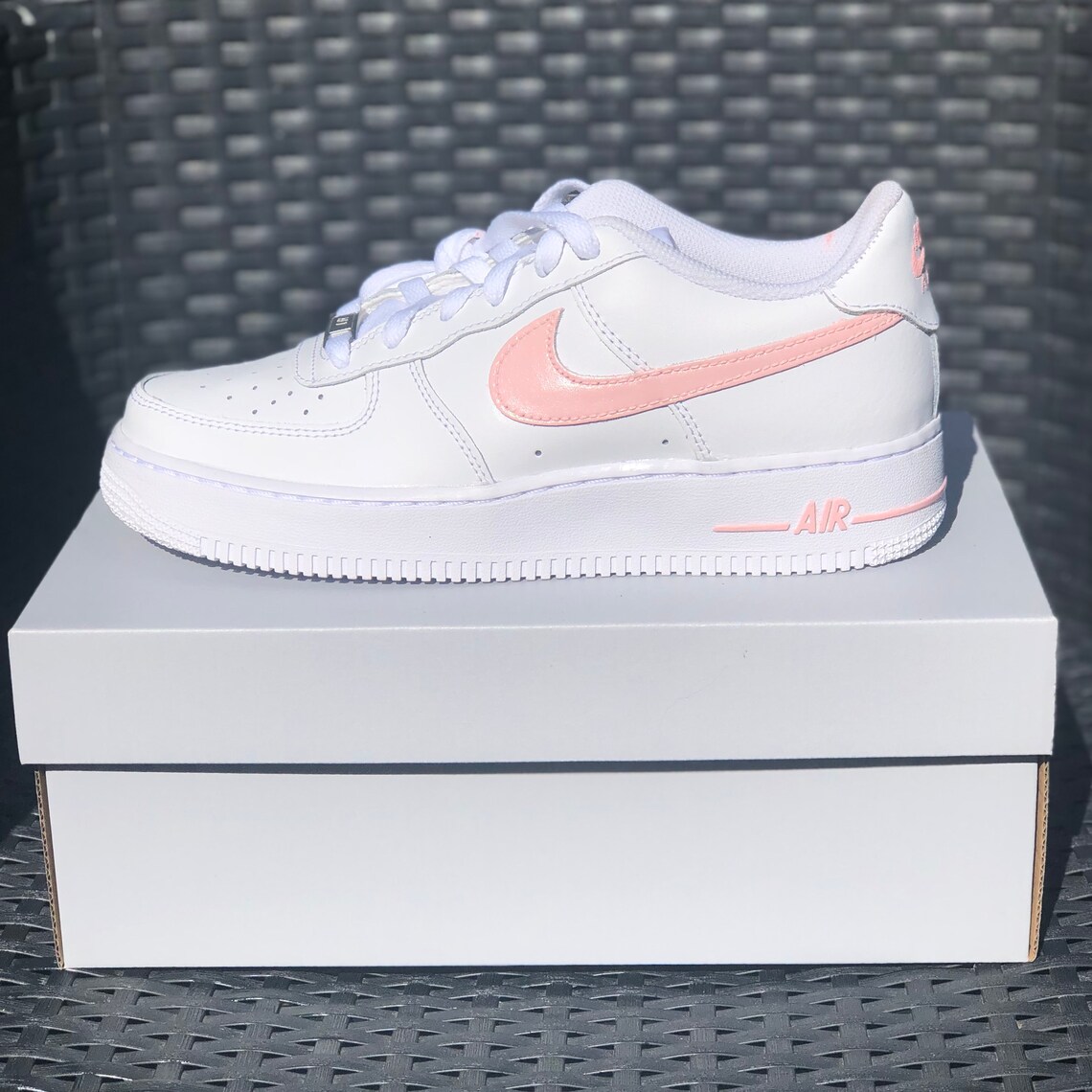 custom air force 1 lilac