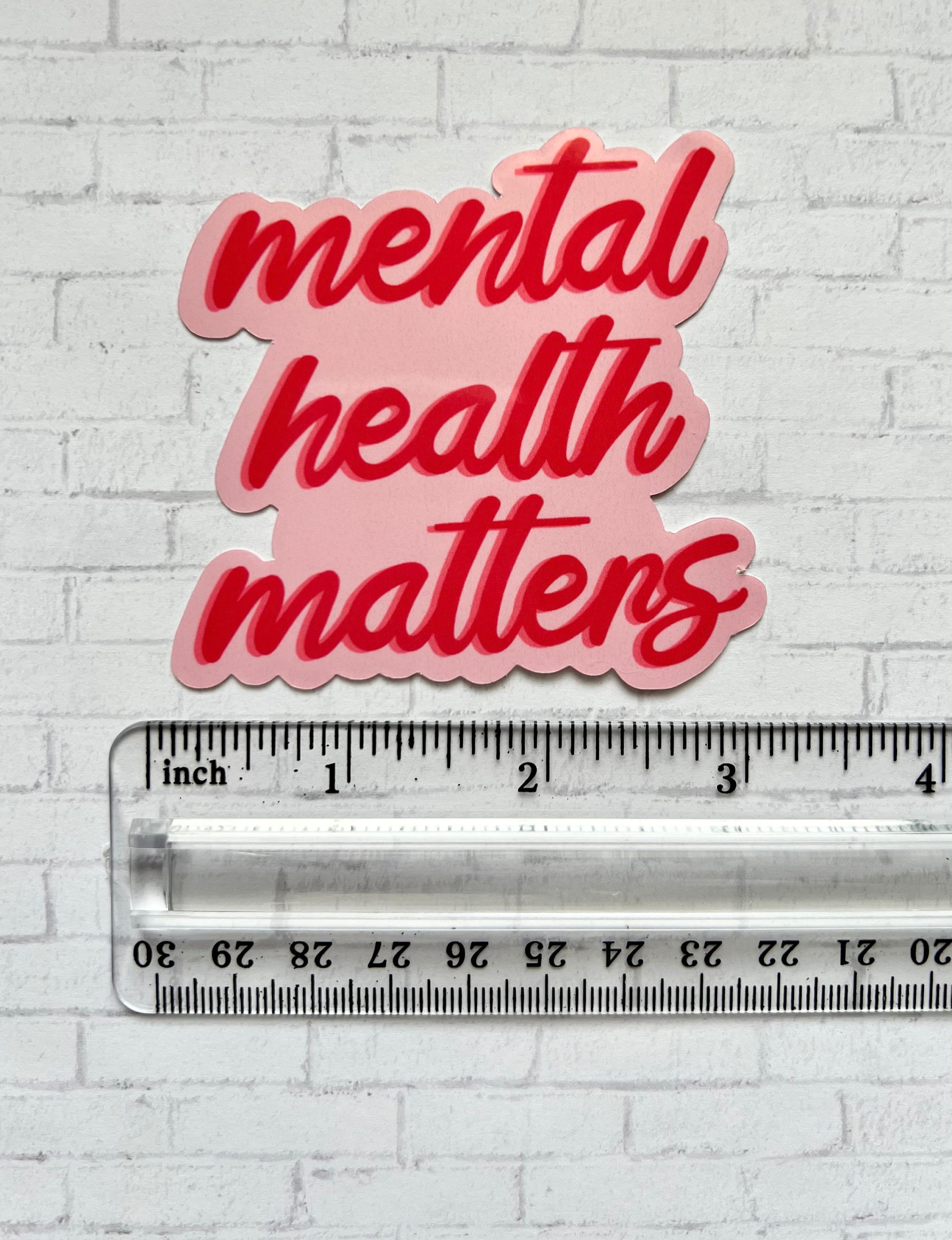 Mental Health Matters Sticker | Self Care | Love | Waterproof | Laptop ...