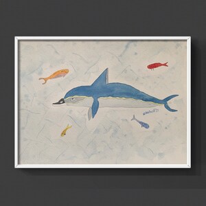 Dipinto di delfini minoici