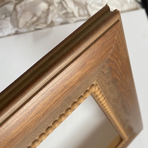 Warm Brown Frame with Bead, for 8” x 10” Art- Custom sizes available.