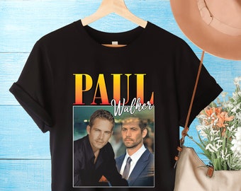 Paul Walker T Shirt Etsy Paul Walker T Shirt Etsy