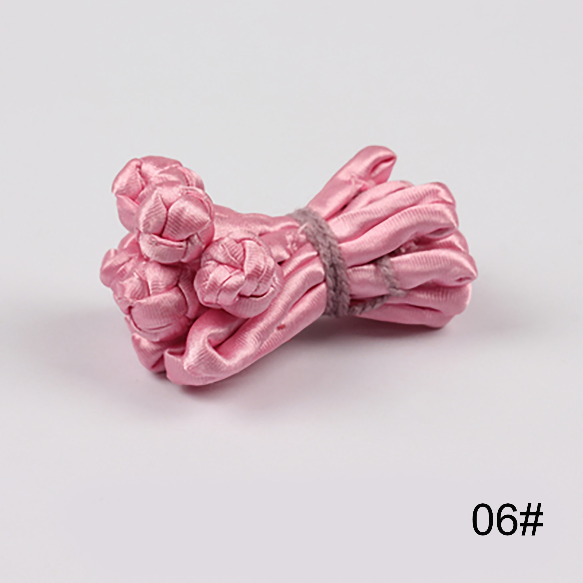 24 Bottoni A Forma Di Rana Con Nodo Cinese - Nero, Per Cheongsam, Costumi, Decorazione - Foto 6