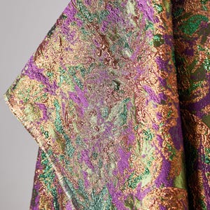 Colorful Fabric, Gilded Fabric, Jacquard Fabric, Dimensional Fabric, Textured Fabric, Embossed Fabric, Decorative Fabric, By The Meter, D687 image 3