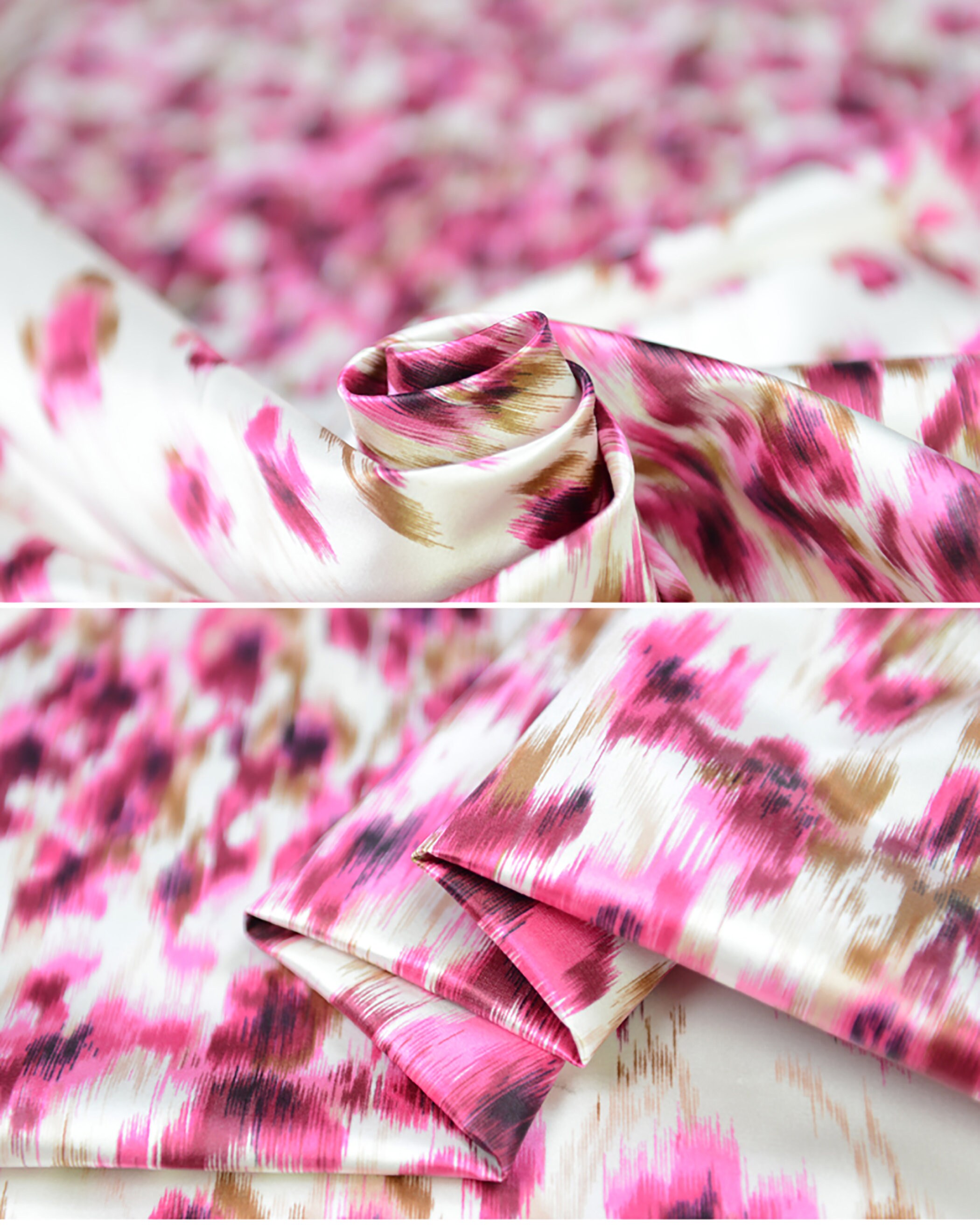 Mulberry silk fabricssilk cotton blend fabricsilk Etsy