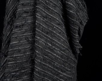 Embroidered Cut Fabric, Frayed-Edge Fabric, Modified Washed Fabric, Garment Fabric, Denim Fabric, Creative Fabric, By The Meter, D188