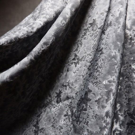 Jacquard dark grain fabrics,imitation dirty,Do old fabrics,linen fabric,Shirts,Diy manual,jacket,designer,Creative clothes,by the meter,D37