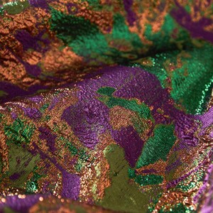 Colorful Fabric, Gilded Fabric, Jacquard Fabric, Dimensional Fabric, Textured Fabric, Embossed Fabric, Decorative Fabric, By The Meter, D687 image 8