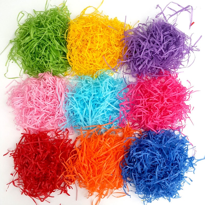 Coloured Shredded PaperFillable paper Gift Packaging Box Etsy