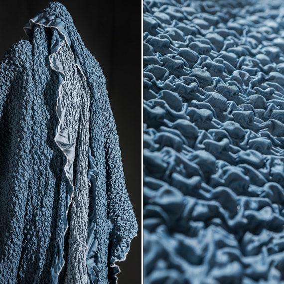 Embroidered denim fabric sales