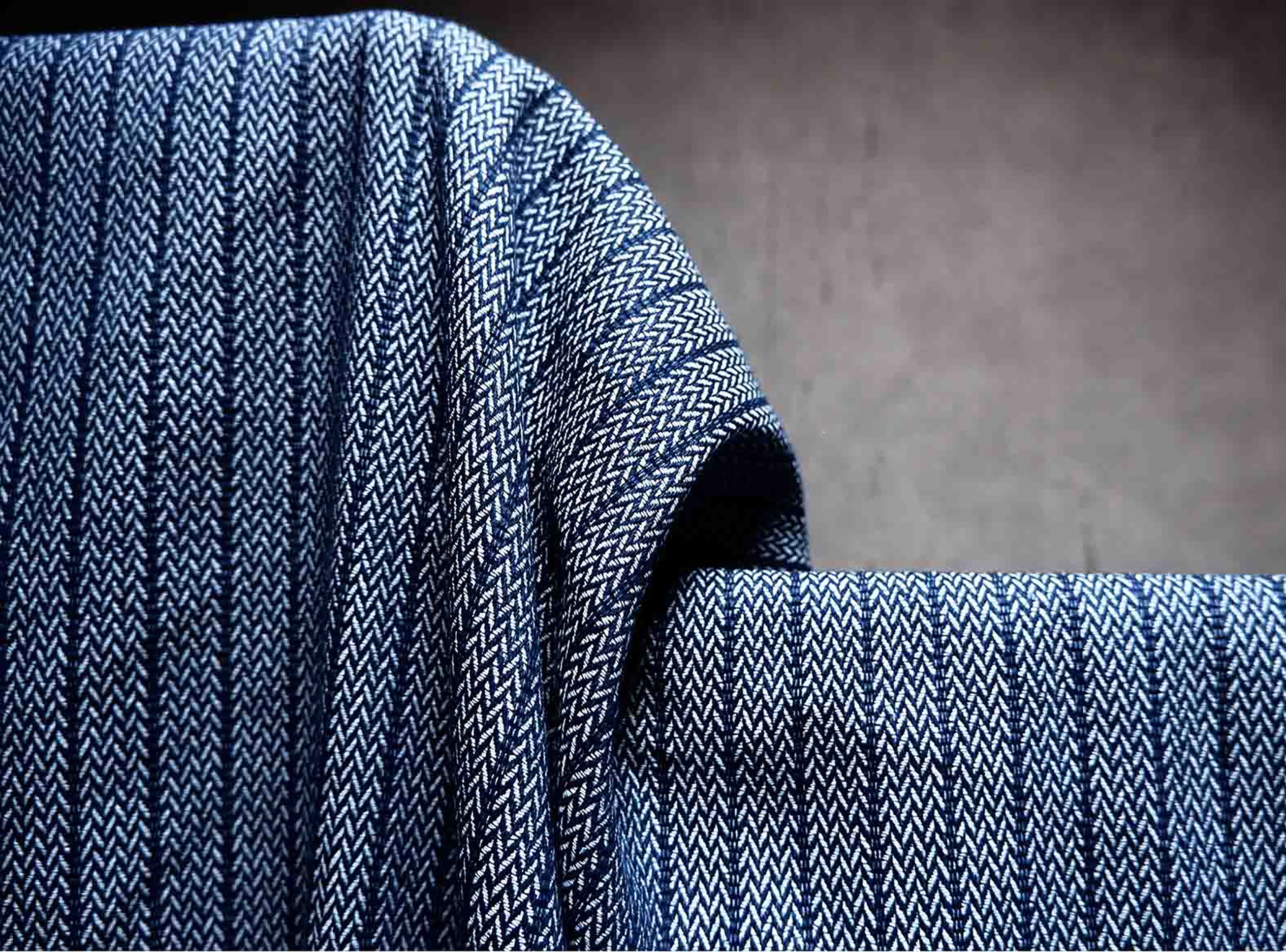 Texture denim fabricsYarndyed twill patternWoven jacquard Etsy