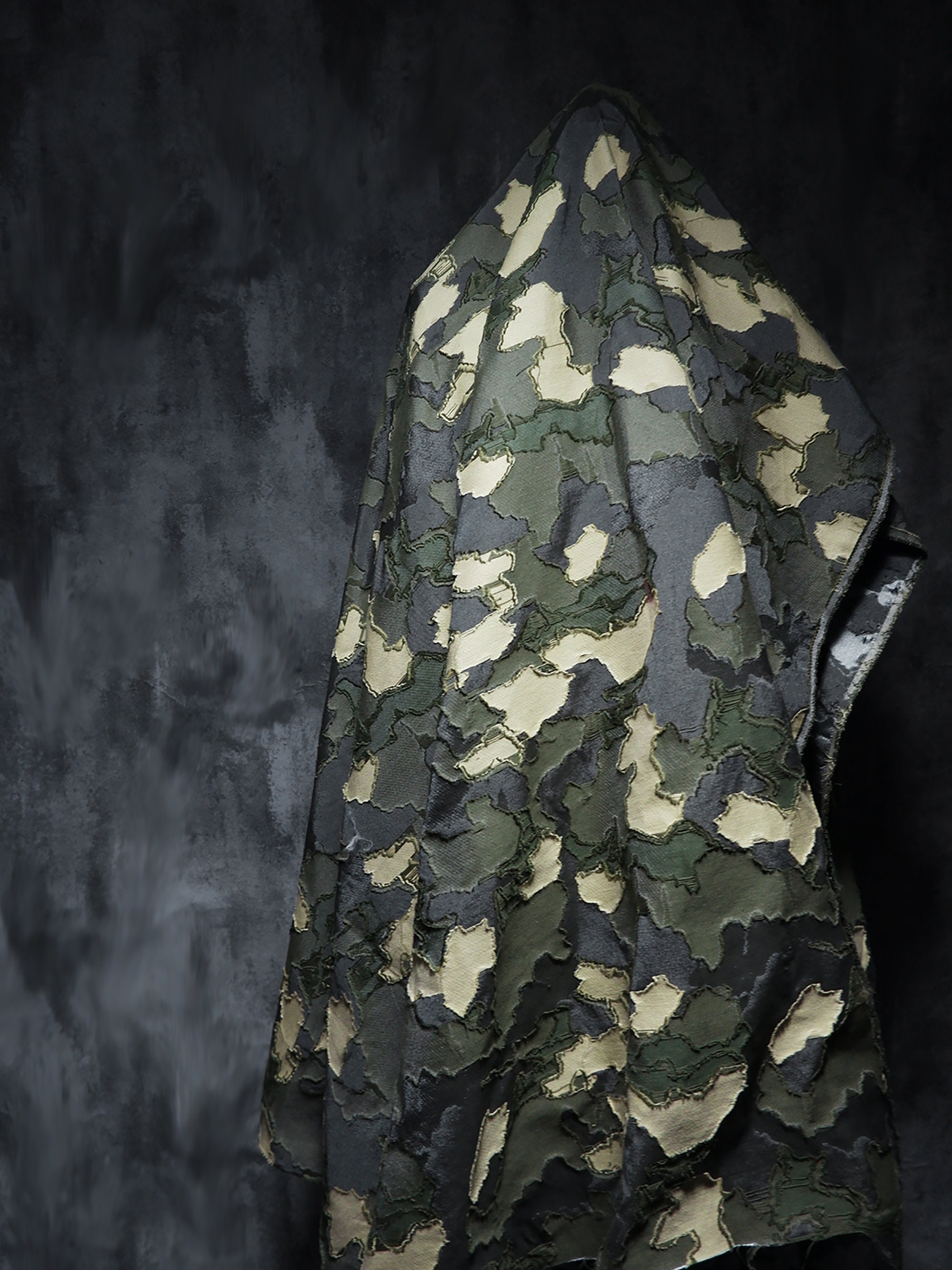 パンツ unsually Lace Camouflage Denim Camouflage Denim Fabric, Do Old Fabrics, Stitching Fabric