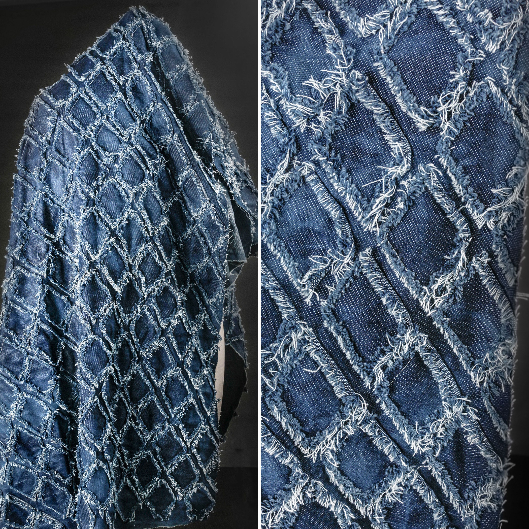 Plaid Denim Fabric, Tie Dye Denim Fabric, Jacquard Denim Fabric