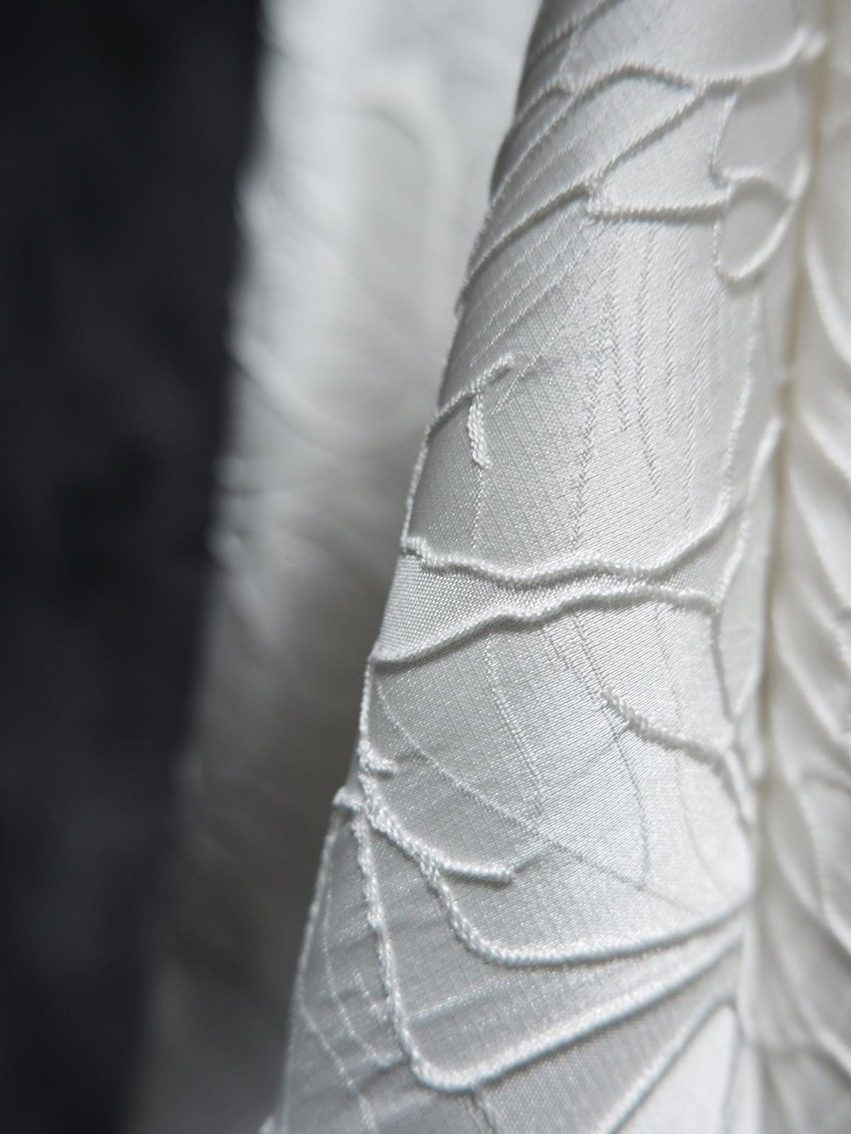White Jacquard Fabric, Lotus Leaf Pattern Fabric, Outerwear White Jacquard Fabric, Lotus Leaf Pattern Fabric, Outerwear