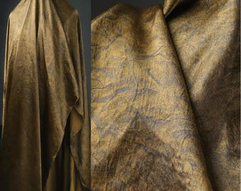 Satin Jacquard Fabric, Brown Dobby Fabric, Creative Fabric, Triacetate Fabric, Smooth Fabric, Soft Fabric, Creative Fabric,By The Meter,D719