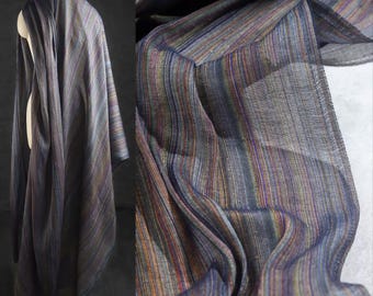 Colored Woven Fabric, Striped Fabric, Cotton-Linen Fabric, Textured Fabric, Shirt Fabric, Dress Fabric, Garment Fabric, By The Meter, D667