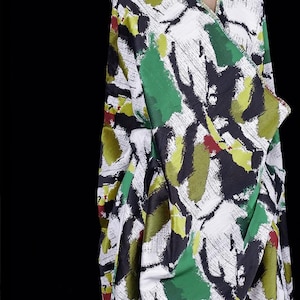 Lona moteada, tela de trapo de nicho, tela creativa con fondo de hilo rasgado, tela para vestido de noche, por metro, D161