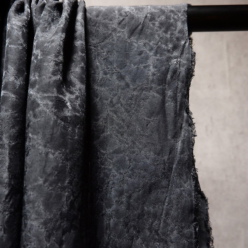 Jacquard dark grain fabrics,imitation dirty,Do old fabrics,linen fabric,Shirts,Diy manual,jacket,designer,Creative clothes,by the meter,D37