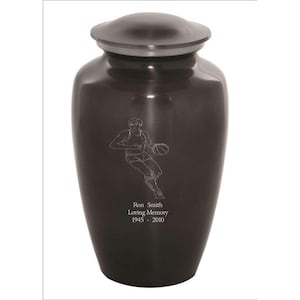 Aangepaste gegraveerde basketbal sport urn