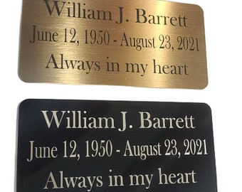 Customized Brass Engraved Name Plates