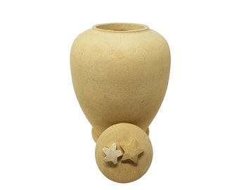 Beige Starfish Biodegradable Sand Urn