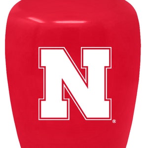 Cornhuskers University of Nebraska Cremation Urn - Red, white, black