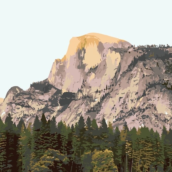 El Capitan Paint by Numbers Etsy