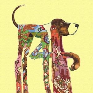 Dog Gives Paw, Paint by Number Kit, DOG-22 Shipping from US, DIY Acrylic Painting Home Decoration, Paint Therapy