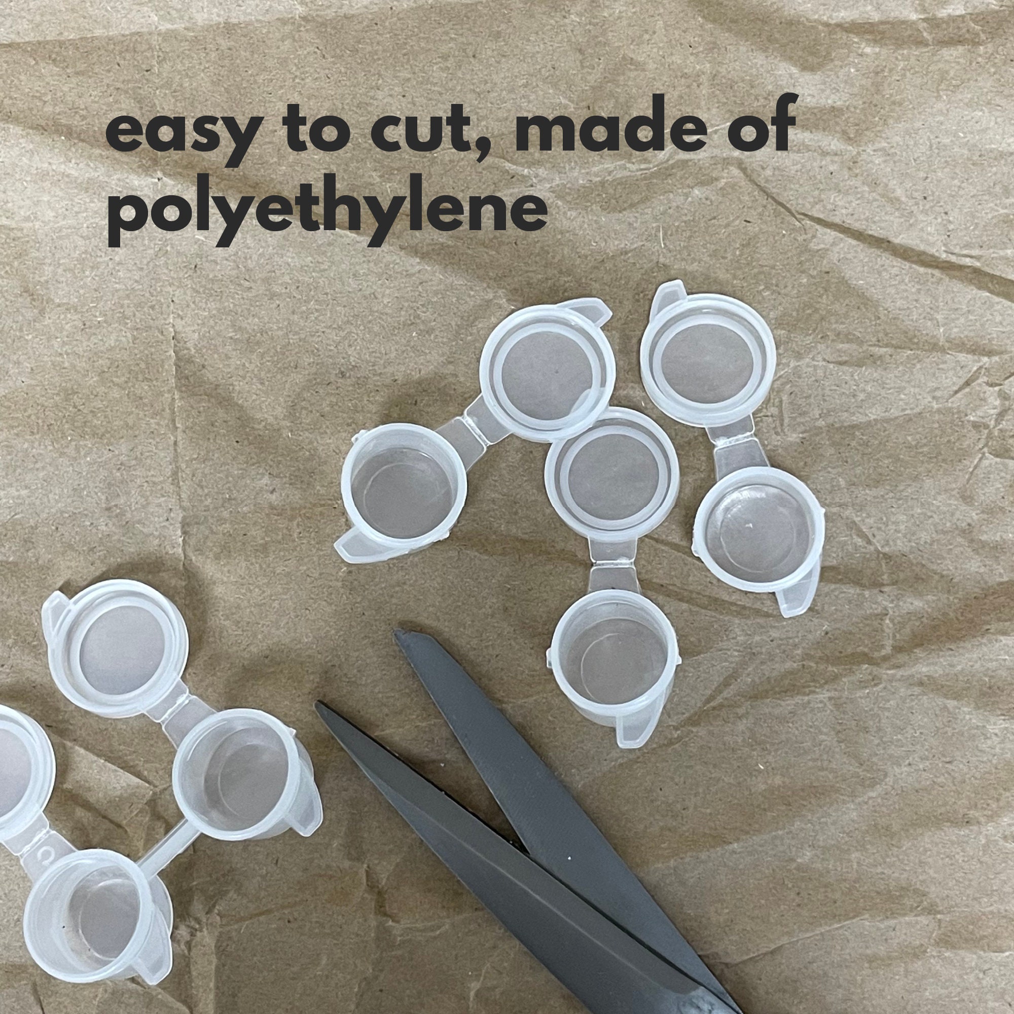 Paint Pot Strips 3ML 6 Pot Strips Empty Paint Pots Bulk Etsy