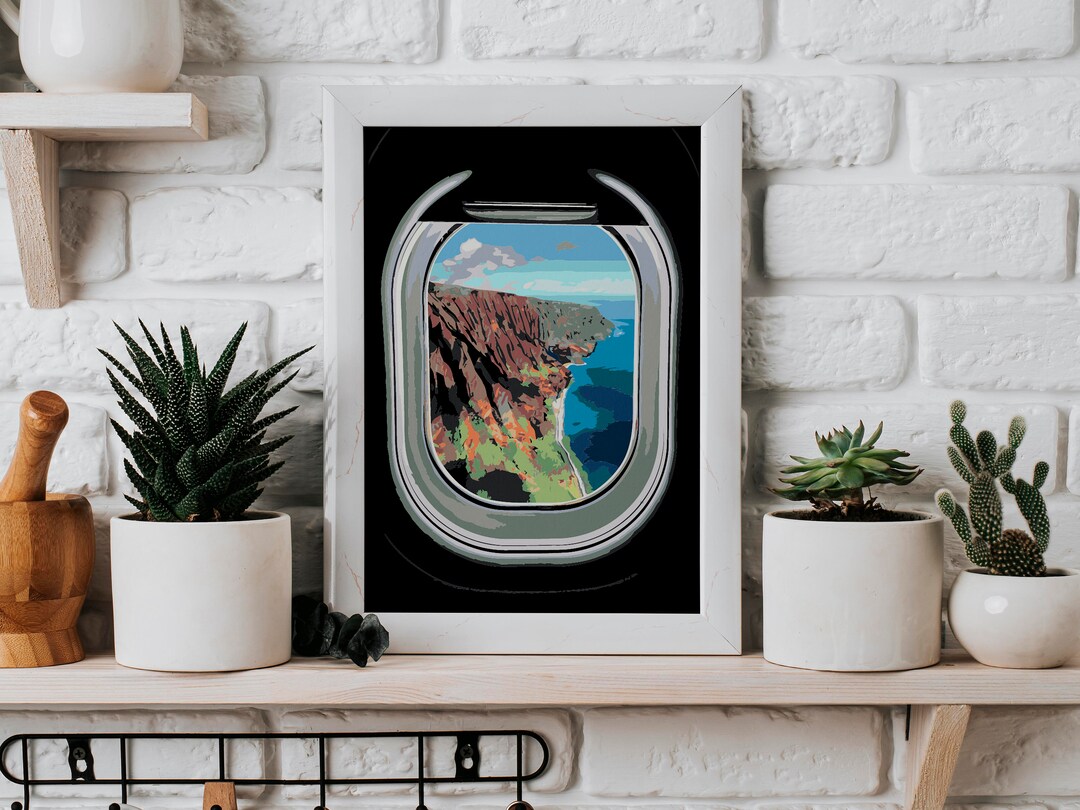 Nā Pali Coast in Kauai Hawaii Paint by Number Kit USA Etsy