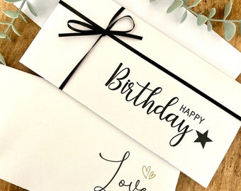 Personalised Gift Giving Voucher / Surprise Ticket / Event Present. Any Message. Own Text inside.